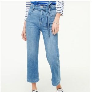 J. Crew Factory Paper-bag jean in signature stretch
